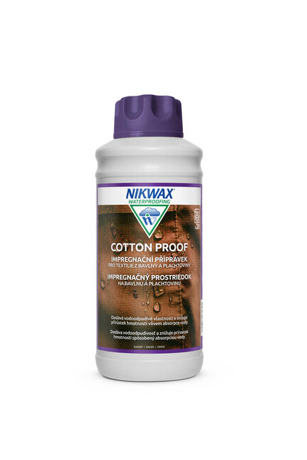 Nikwax Cotton Proof V13.1 impregnacijsko sredstvo za pamuk i platno, 1l