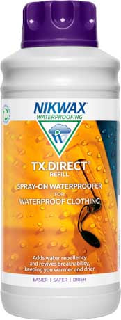 Nikwax TX.Direct Spray-On impregnacijski sprej za nepromočivu odjeću, 1l