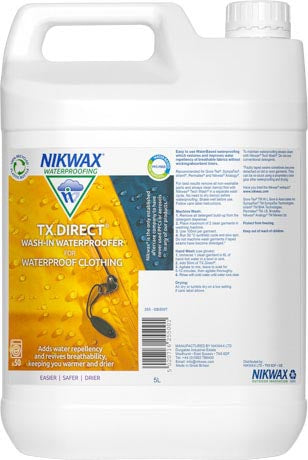 Nikwax TX Direct Wash-In sredstvo za pranje za nepromočivu odjeću, 5l