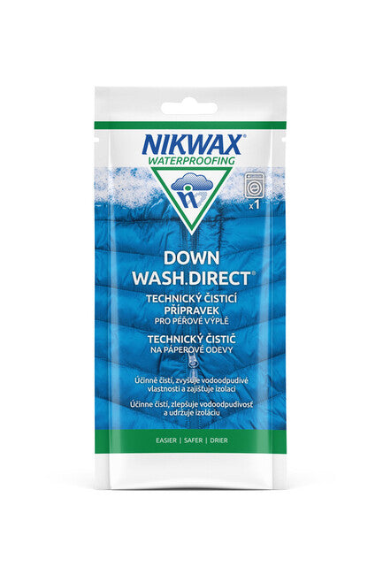 Nikwax Down Wash sredstvo za pranje za vodootporno i obično perje Direct Sachet Wash.Direct, 100ml