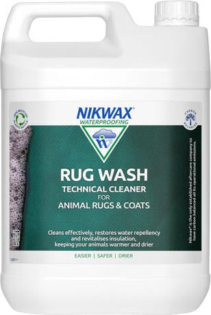 Nikwax Rug Wash poseban čistač za prostirke i deke za životinje 5l