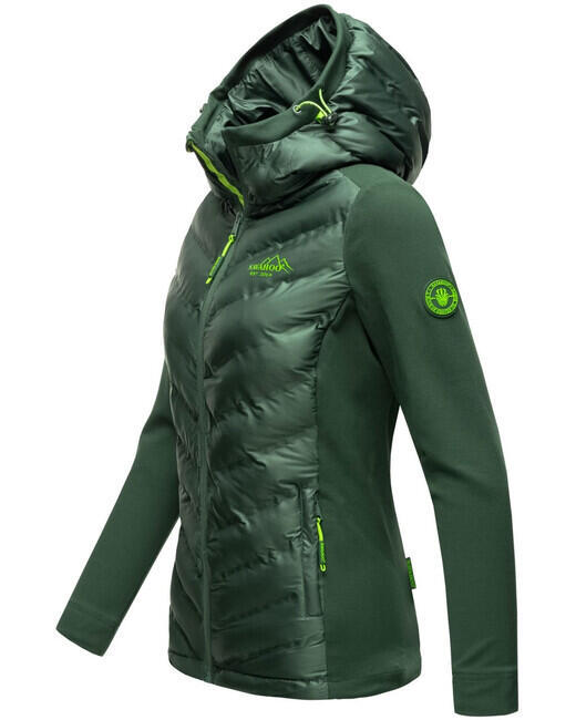 Navahoo NIMM MICH MIT ženska outdoor jakna, tamnozelena