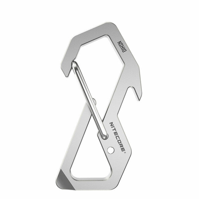 Nitecore NsH10 karabiner titanski, 49mm x 25,5mm x 2,8mm