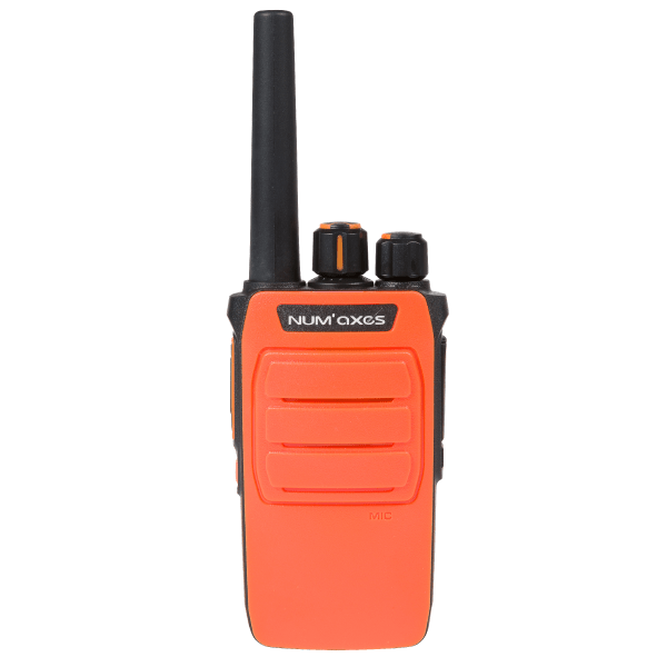 NUM´AXES TLK1054 Walkie Talkie vysielačka model, červená
