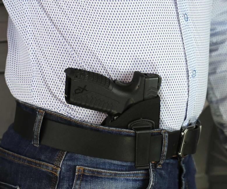 Falco futrola za skriveno nošenje oružja CZ 75 Compact, crna, desna