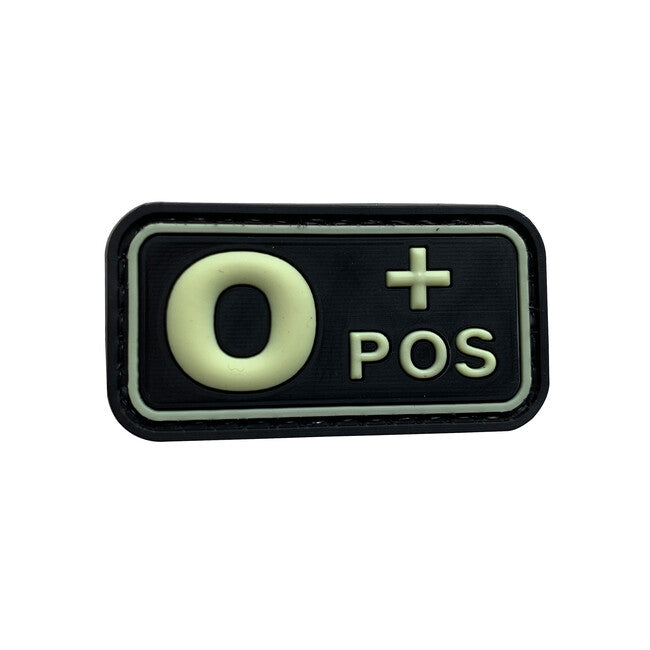 WARAGOD O POS našivak PVC Glow in the Dark Patch