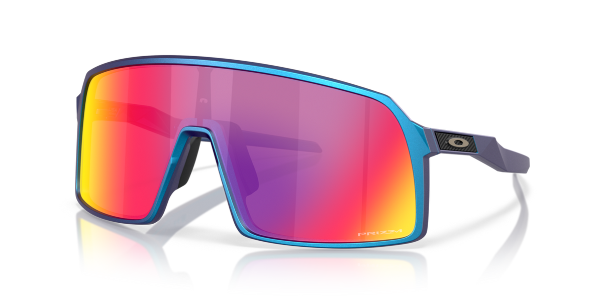 Oakley SUTRO sunčane naočale s okvirom Matte Cyan/Blue Colorshift i lećama Prizm Road, Steel