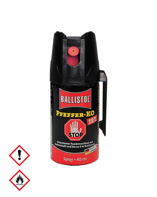 Mil-Tec Ko Jet Pepper obrambeni sprej, kaser, 40ml