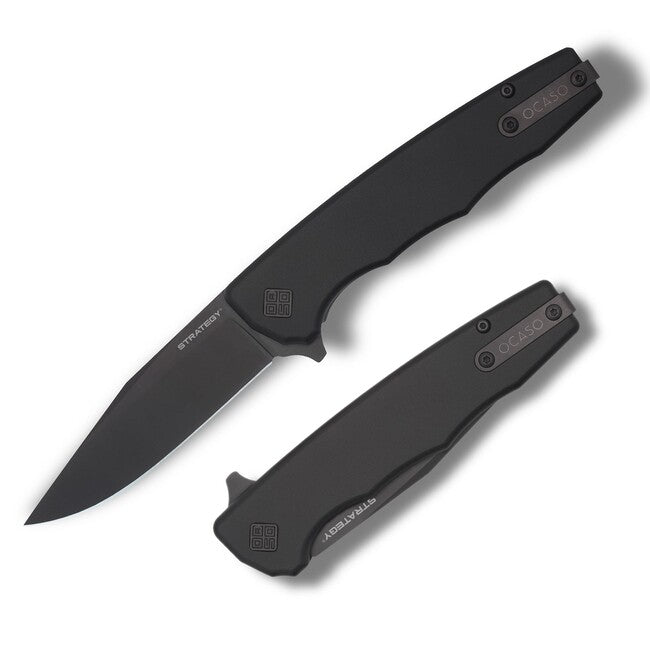 OCASO Strategy sklopivi nož Black Aluminum
