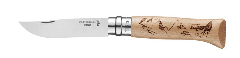 OPINEL N°08 nož sklopivi Gravure Sport Rando, 19 cm