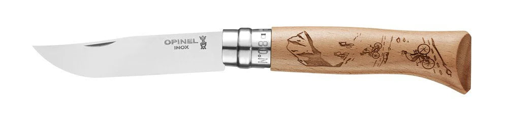 Opinel N°08 sklopivi nož Gravure Sport Velo