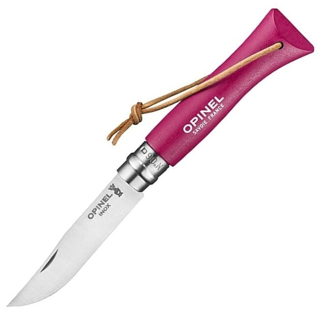 Opinel VRI N°06 Inox Trekking sklopivi nož, malinasti