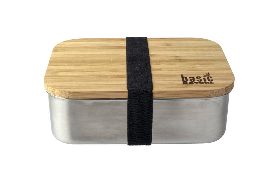 Origin Outdoors Bamboo kutija za ručak od nehrđajućeg čelika 1,2 l