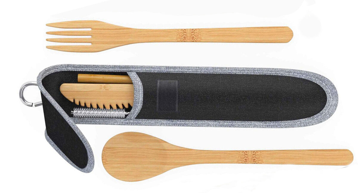 Origin Outdoors Bamboo set pribora
