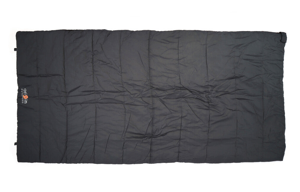 Origin Outdoors Cosy pravokutna vreća za spavanje, antracit, XL