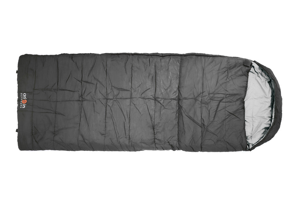 Origin Outdoors Cosy vreća za spavanje pravokutna desna, antracitna