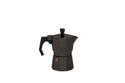 Origin Outdoors Espresso moka lonac za 3 šalice, crn