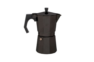 Origin Outdoors Espresso moka lonac za 9 šalica, crn