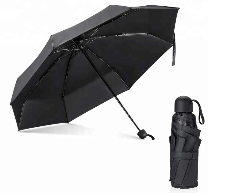 Origin Outdoors Nano Kompaktan kišobran, crni