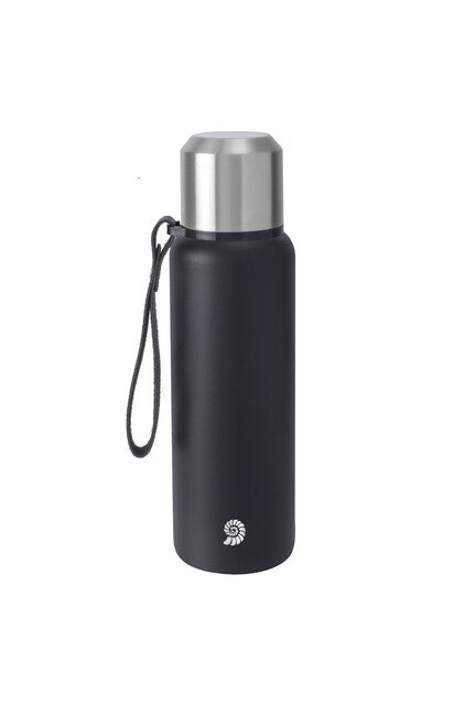 Origin Outdoors PureSteel vakuumska termosica 1 l, crna