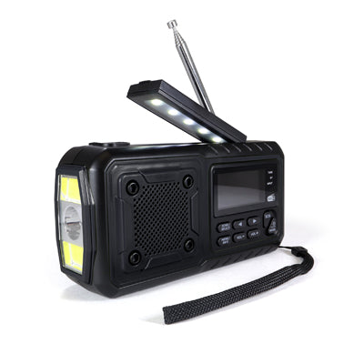 Origin Outdoors Crank Multi radio DAB+ 4000 mAh, crni