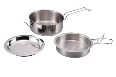 Origin Outdoors Snap-Pack set za kuhanje od nehrđajućeg čelika