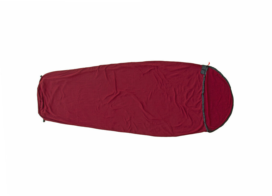 Origin Outdoors Microfleece uložak za vreću za spavanje mumijski oblik, bordo