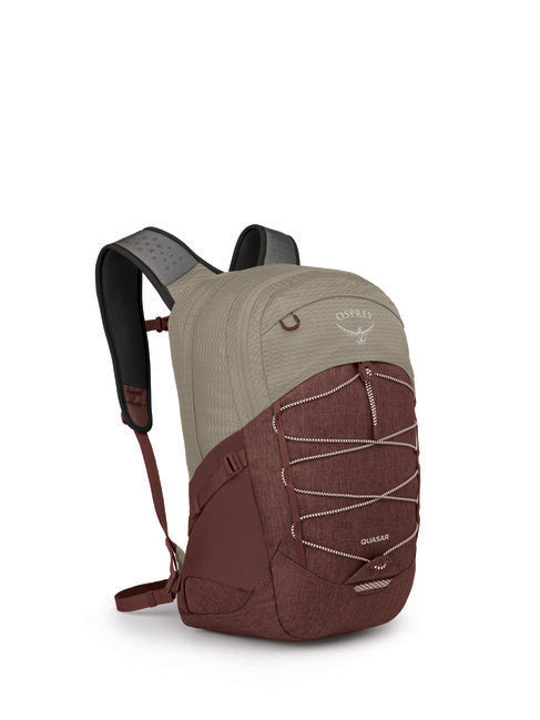 OSPREY QUASAR 28 gradski ruksak, sawdust tan/raisin red