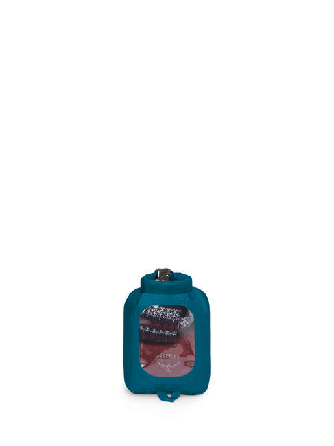 OSPREY DRY SACK 3 W/WINDOW nepropusna vreća, waterfront blue