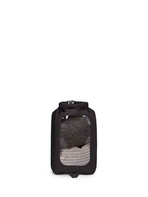 OSPREY DRY SACK 6 nepropusna vreća W/WINDOW, crna