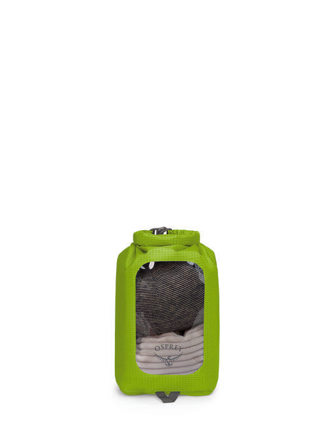 OSPREY DRY SACK 6 nepropusna vreća W/WINDOW, limon green