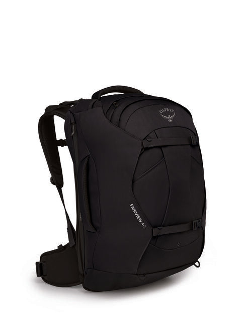 OSPREY FAIRVIEW 40 II putni ruksak, crn