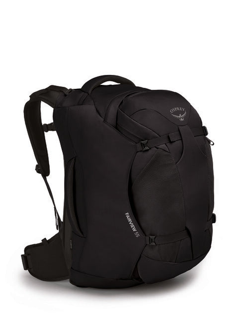 OSPREY FAIRVIEW 55 II putni ruksak, crn