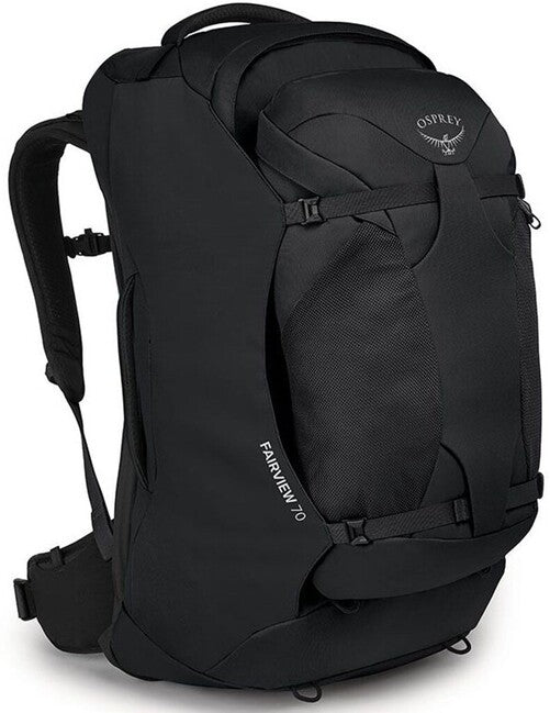 OSPREY FAIRVIEW 70 II putni ruksak, crn