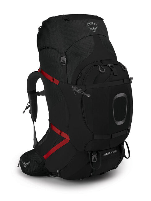 OSPREY AETHER PLUS 85 turistički ruksak, crni