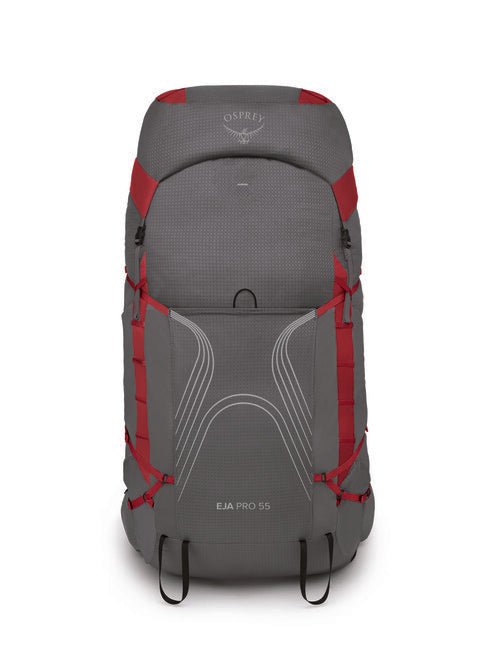 OSPREY EJA PRO 55 turistički ruksak, dale grey/poinsettia red