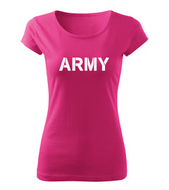 DRAGOWA ženska majica army 150 g/m², ružičasta