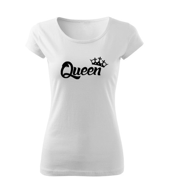 DRAGOWA queen ženska majica 150 g/m², bijela