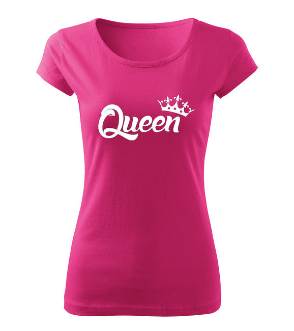 DRAGOWA ženska queen majica 150 g/m², ružičasta