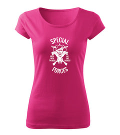 DRAGOWA ženska majica special forces 150 g/m², ružičasta