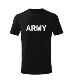DRAGOWA dječja majica kratkih rukava army, crna