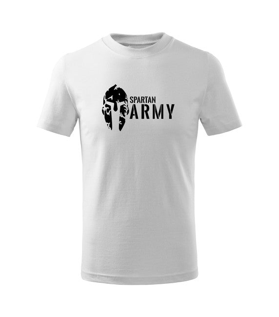 DRAGOWA Spartan army dječja kratka majica, bijela