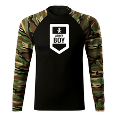 DRAGOWA Fit-T majica dugih rukava army boy 160 g/m², woodland