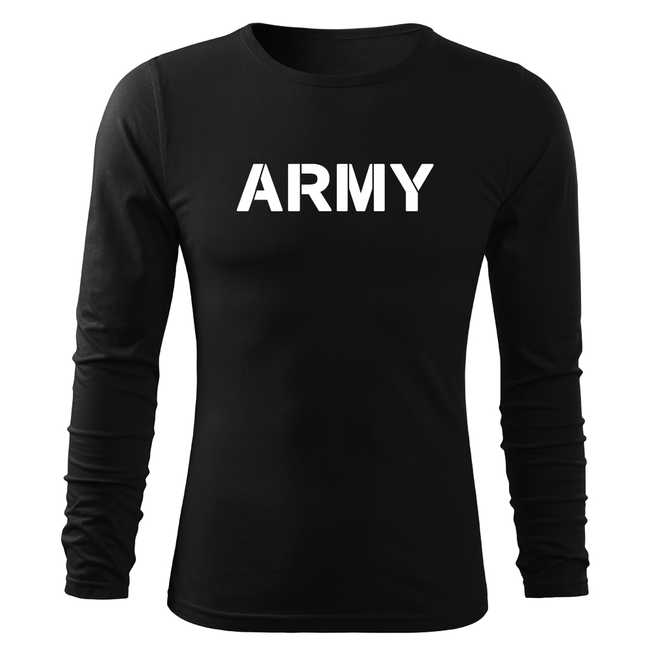 DRAGOWA Fit-T majica s dugim rukavom, army