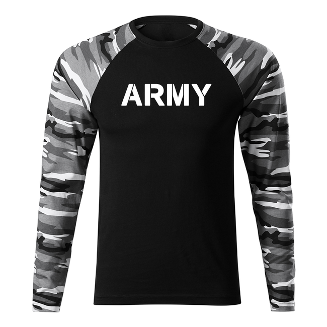 DRAGOWA Fit-T majica s dugim rukavom, army