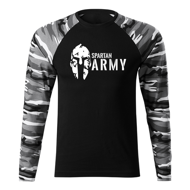 DRAGOWA Fit-T spartan army majica s dugim rukavom 160 g/m², Metro