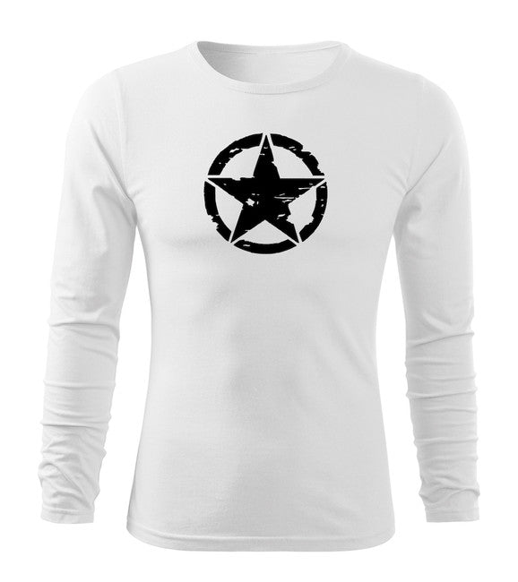 DRAGOWA Fit-T majica s dugim rukavom, star