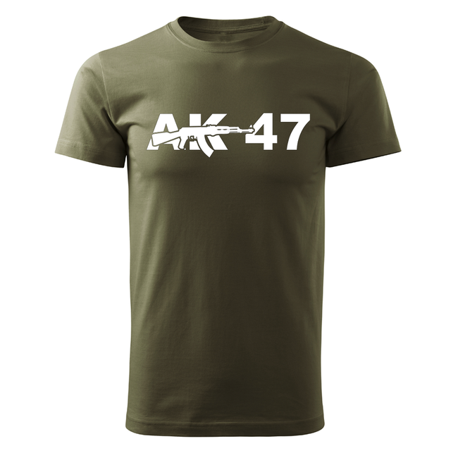 DRAGOWA AK-47 kratka majica 160 g/m², maslinasto zelena