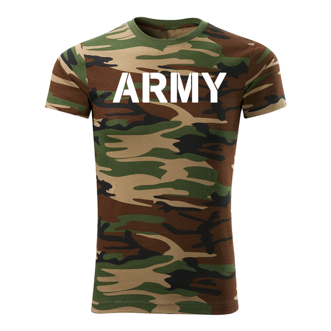 DRAGOWA army kratka majica 160 g/m², kamuflažna