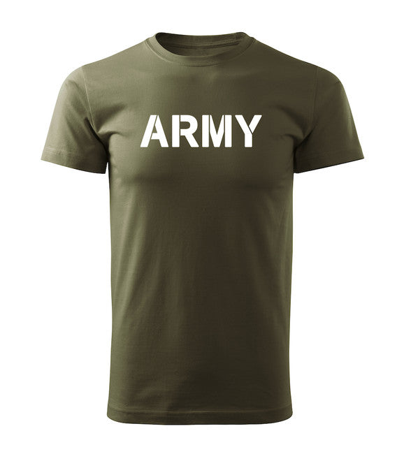 DRAGOWA Army kratka majica 160 g/m², maslinasto zelena